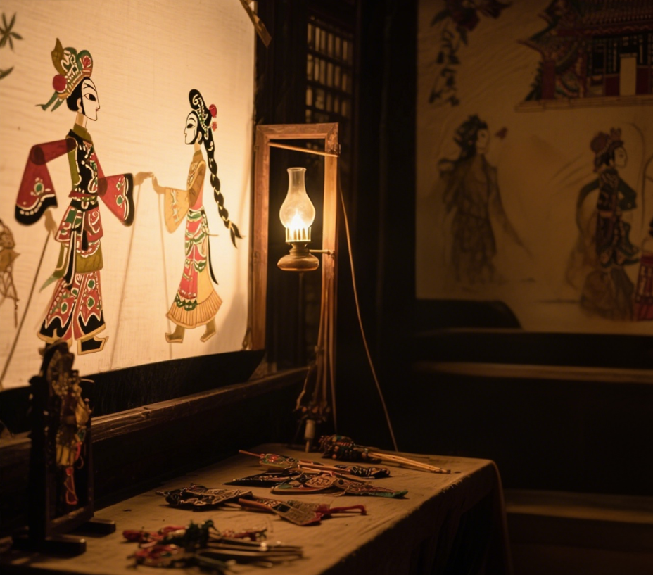 皮影制作工具和材料